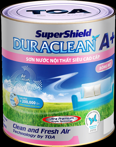 Sơn TOA ra mắt sản phẩm sơn nước nội thất siêu cao cấp SuperShield Duraclean A+ ảnh 1